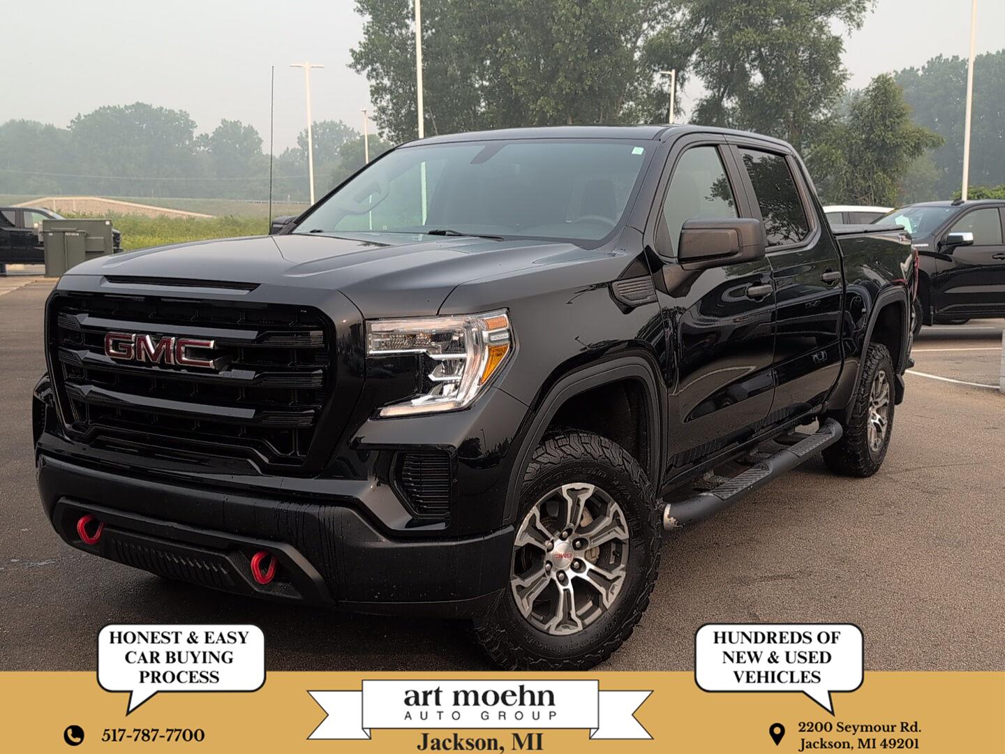 Onyx Black 2019 GMC Sierra 1500 Pickup Truck Four-Wheel Drive 6-Speed Automatic