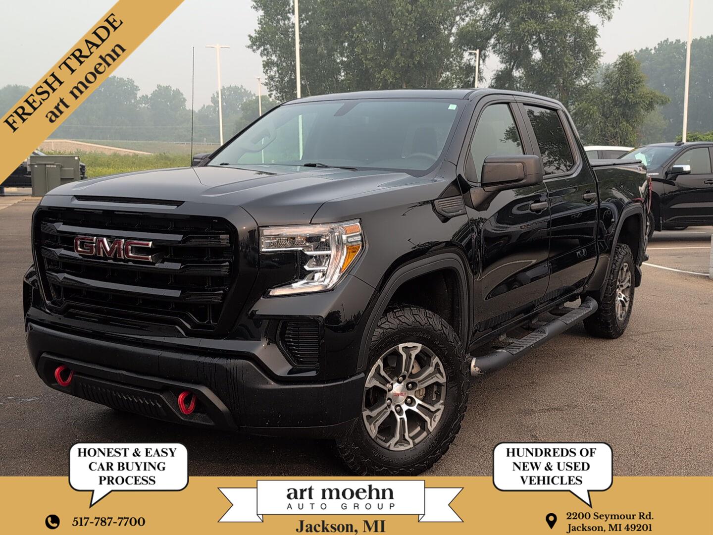 Onyx Black 2019 GMC Sierra 1500 Pickup Truck Four-Wheel Drive 6-Speed Automatic