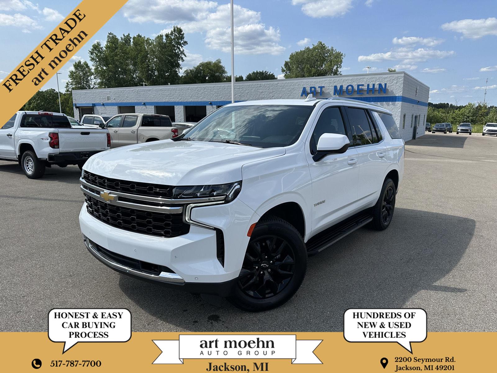 Summit White 2022 Chevrolet Tahoe SUV / Crossover Four-Wheel Drive Automatic