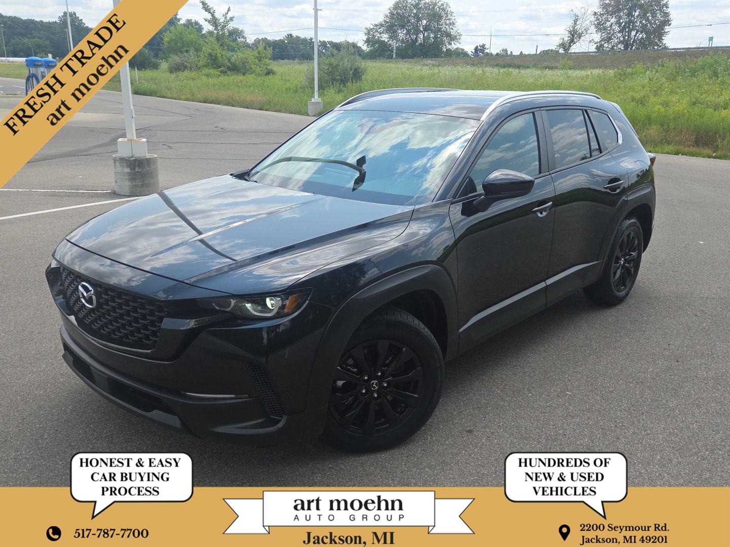 Jet Black Mica 2025 Mazda CX-50 SUV / Crossover All-Wheel Drive Automatic