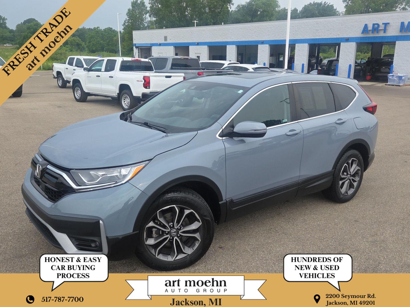 Gray (Modern Steel Metallic) 2020 Honda CR-V SUV / Crossover All-Wheel Drive Continuously Variable Transmission