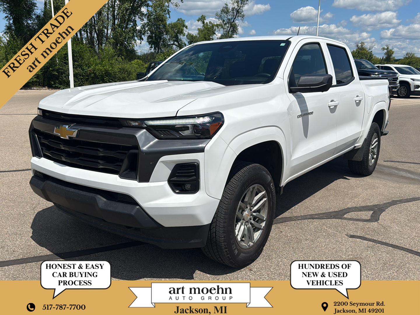 Summit White 2026 Chevrolet Colorado Pickup Truck Four-Wheel Drive 8-Speed Automatic