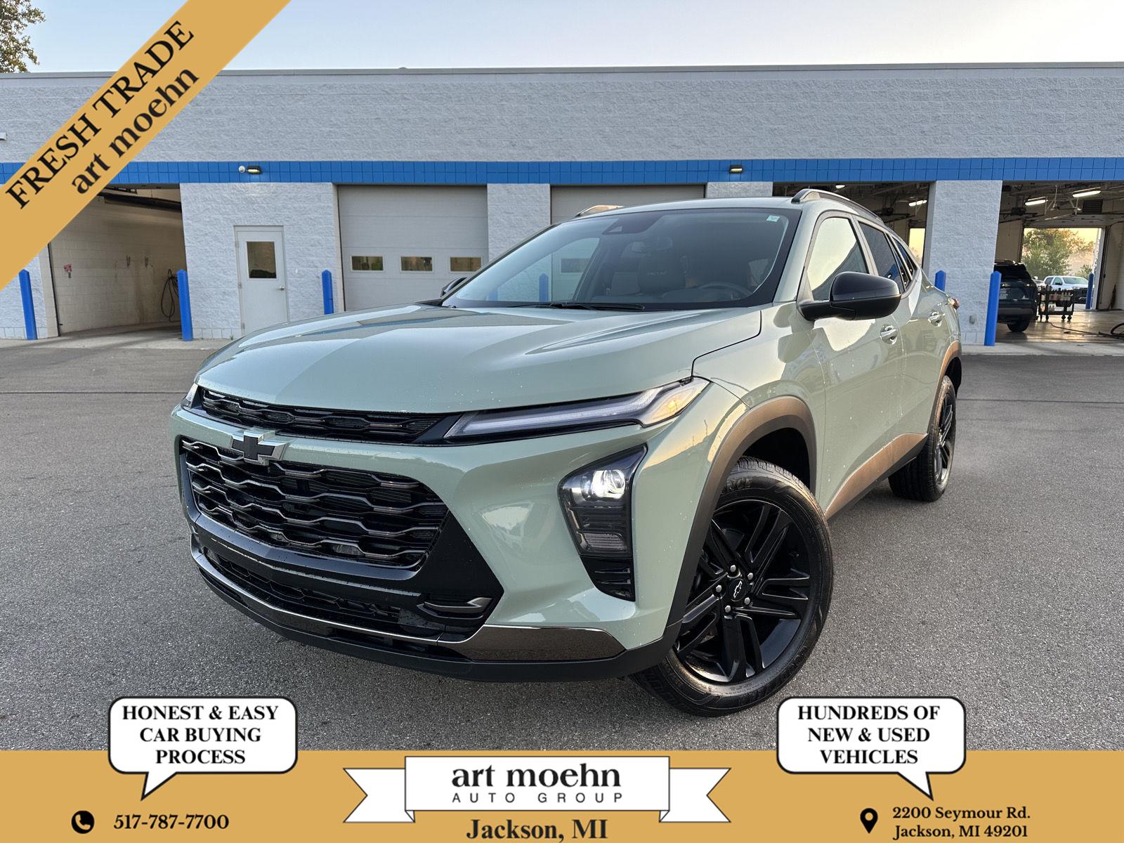 Cacti Green 2025 Chevrolet Trax SUV / Crossover Front-Wheel Drive 6-Speed Automatic