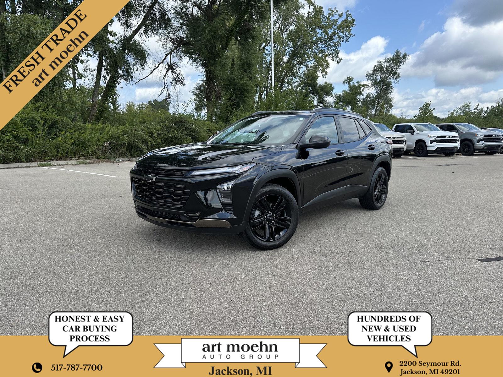 Mosaic Black Metallic 2025 Chevrolet Trax SUV / Crossover Front-Wheel Drive 6-Speed Automatic