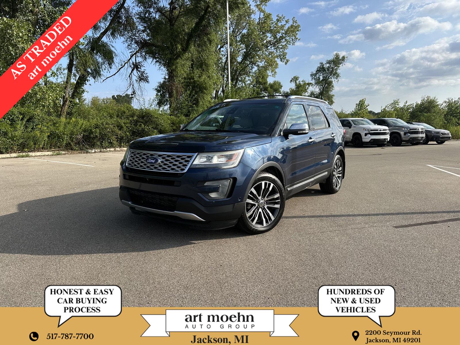 2016 Ford Explorer Platinum 4WD