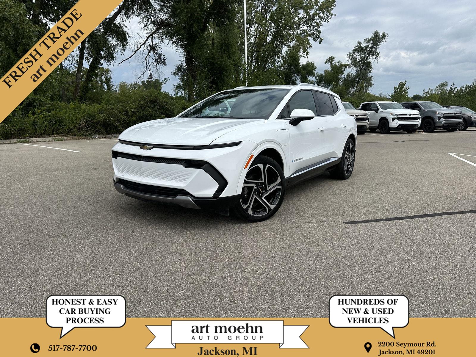 Summit White 2024 Chevrolet Equinox EV SUV / Crossover All-Wheel Drive Automatic