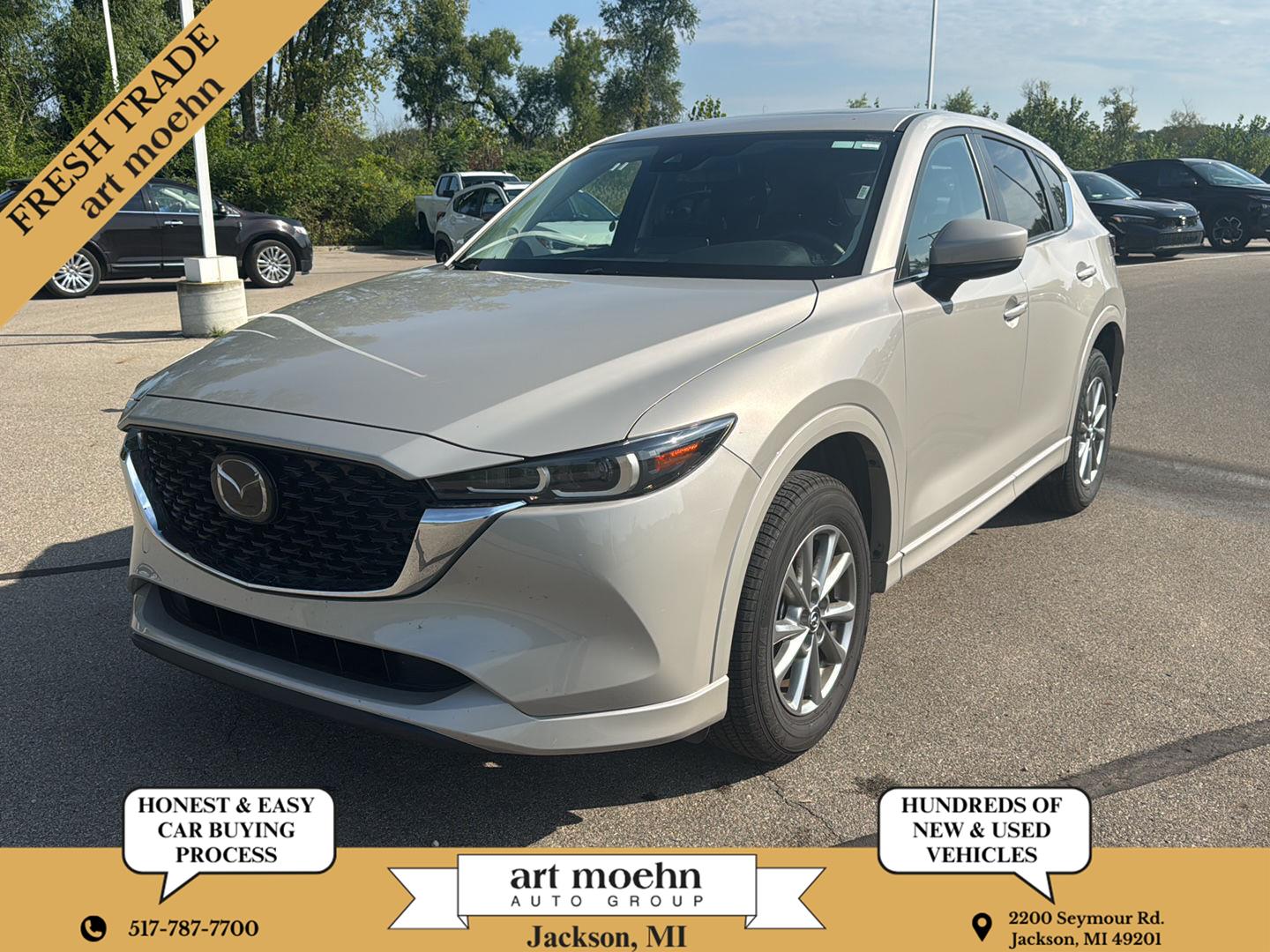 Gray (Platinum Quartz Metallic) 2025 Mazda CX-5 SUV / Crossover All-Wheel Drive Automatic