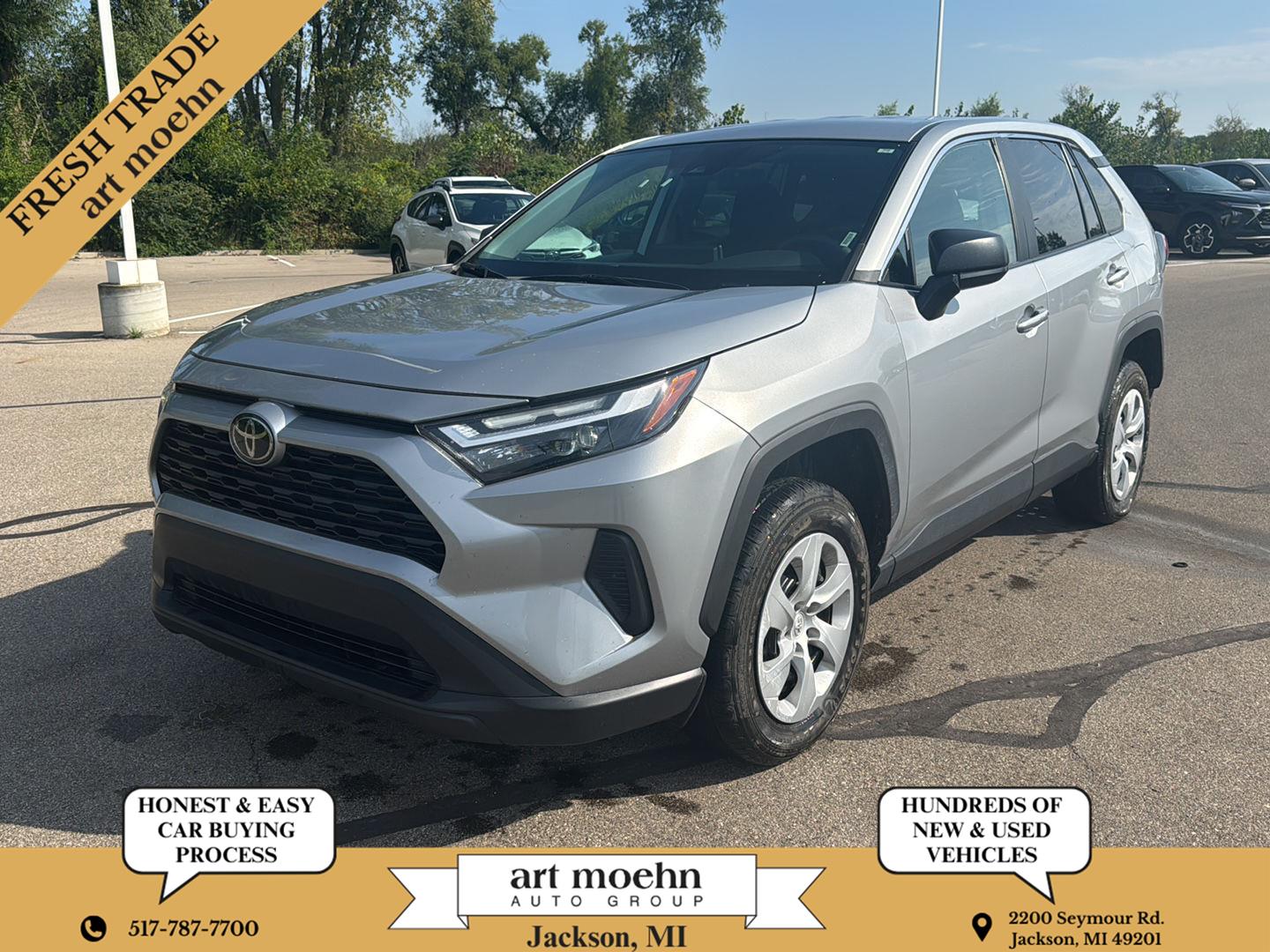 Silver Sky Metallic 2025 Toyota RAV4 SUV / Crossover All-Wheel Drive Automatic