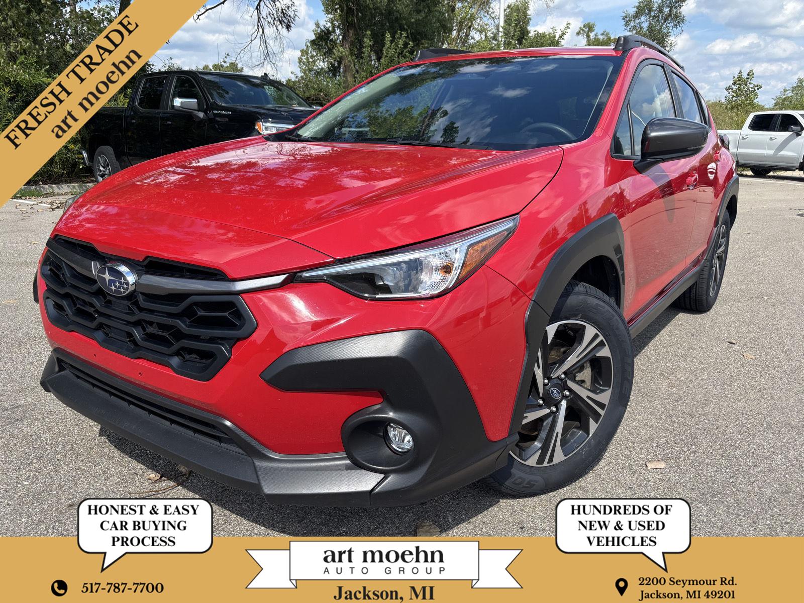 Pure Red 2025 Subaru Crosstrek SUV / Crossover All-Wheel Drive Continuously Variable Transmission