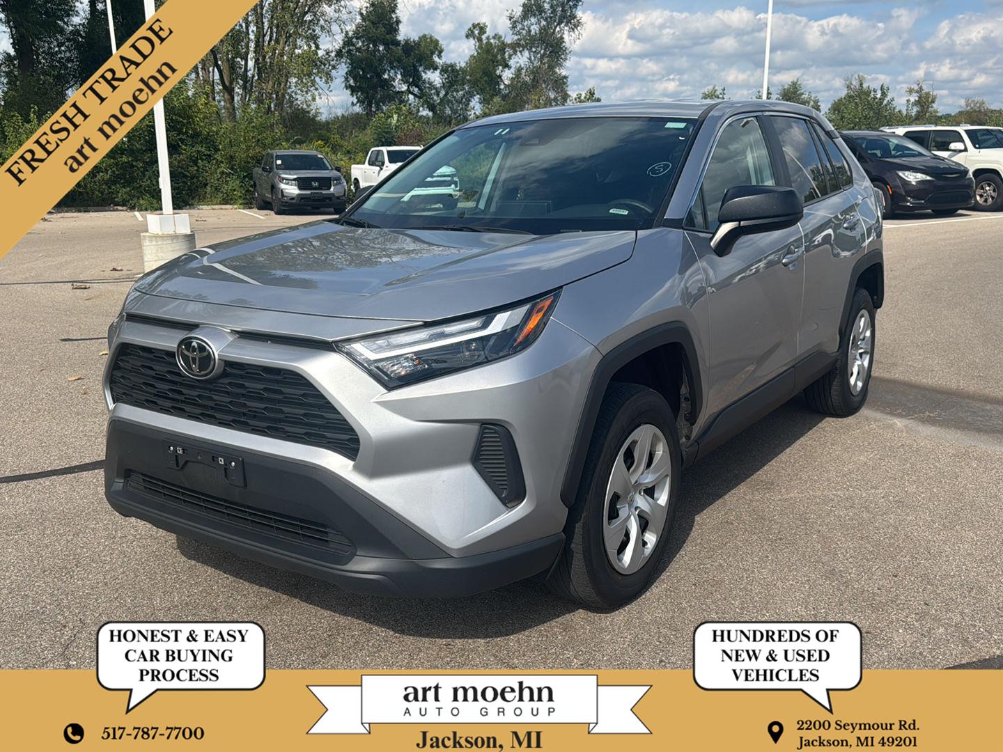 Silver Sky Metallic 2025 Toyota RAV4 SUV / Crossover All-Wheel Drive Automatic