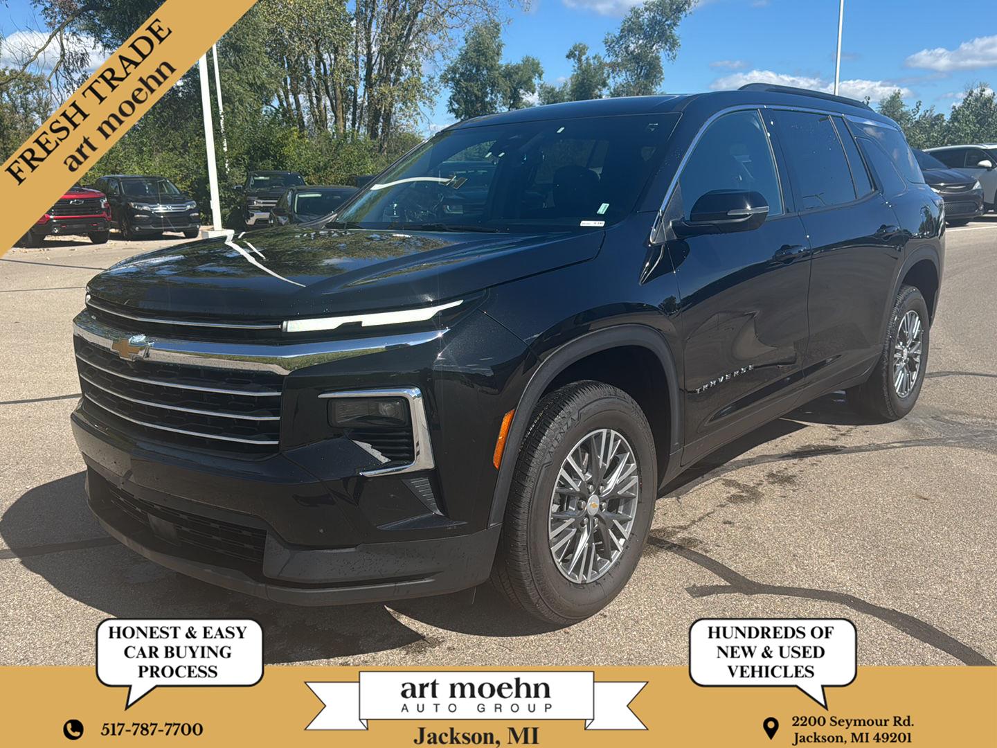 Mosaic Black Metallic 2026 Chevrolet Traverse SUV / Crossover Four-Wheel Drive 8-Speed Automatic