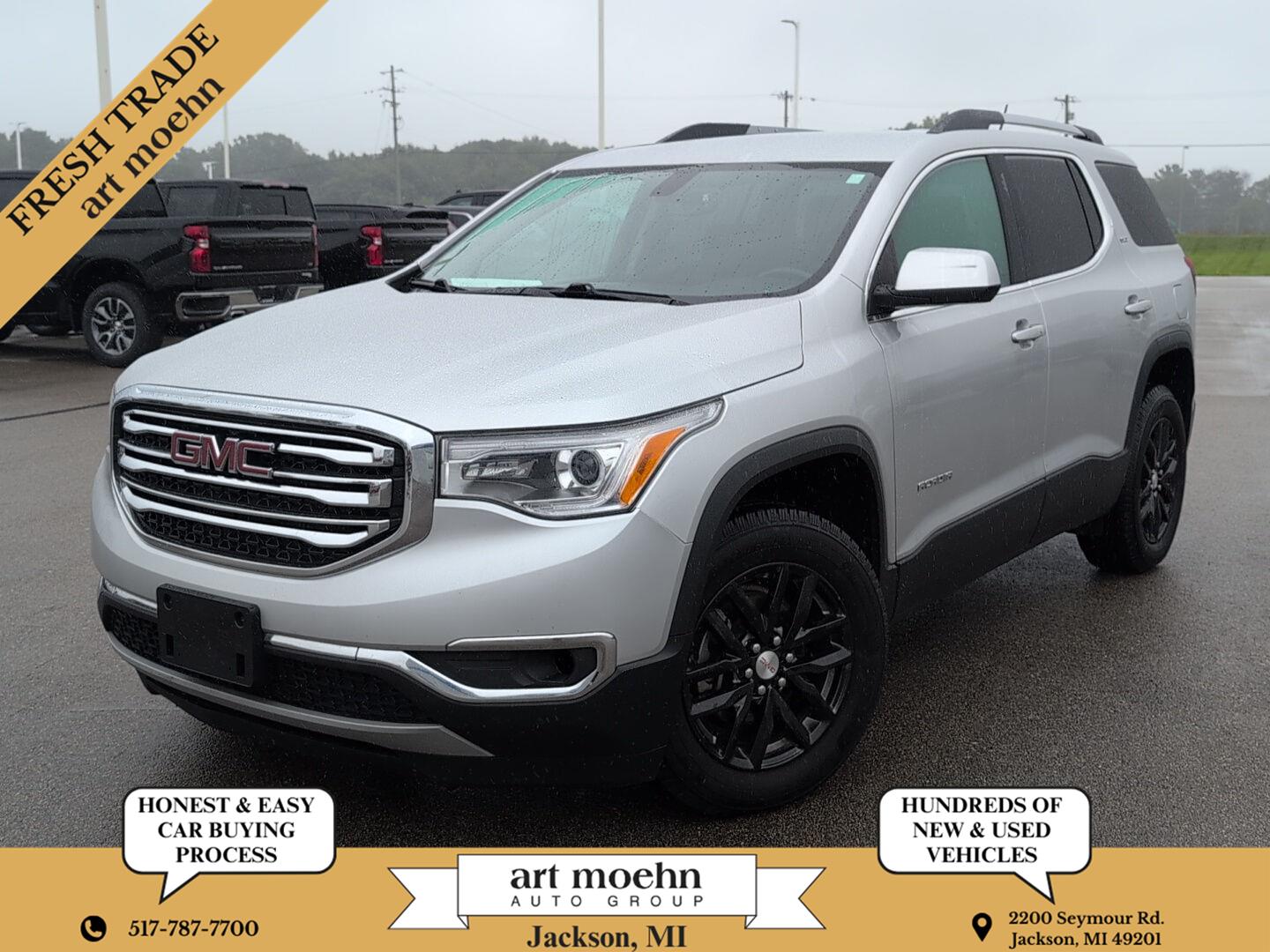 Quicksilver Metallic 2019 GMC Acadia SUV / Crossover Four-Wheel Drive 6-Speed Automatic