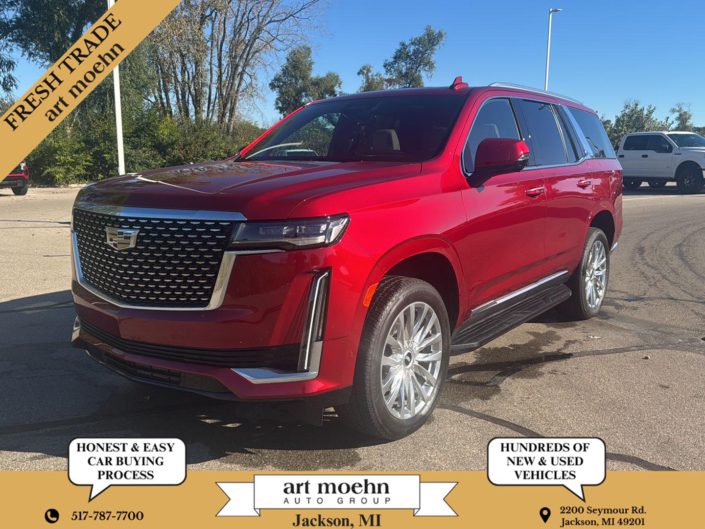 Radiant Red Tintcoat 2024 Cadillac Escalade SUV / Crossover Four-Wheel Drive Automatic
