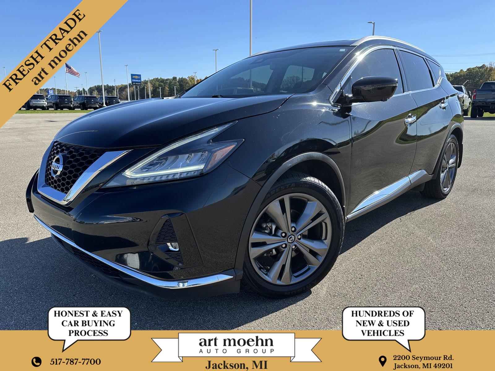 Super Black Metallic 2020 Nissan Murano SUV / Crossover All-Wheel Drive Continuously Variable Transmission