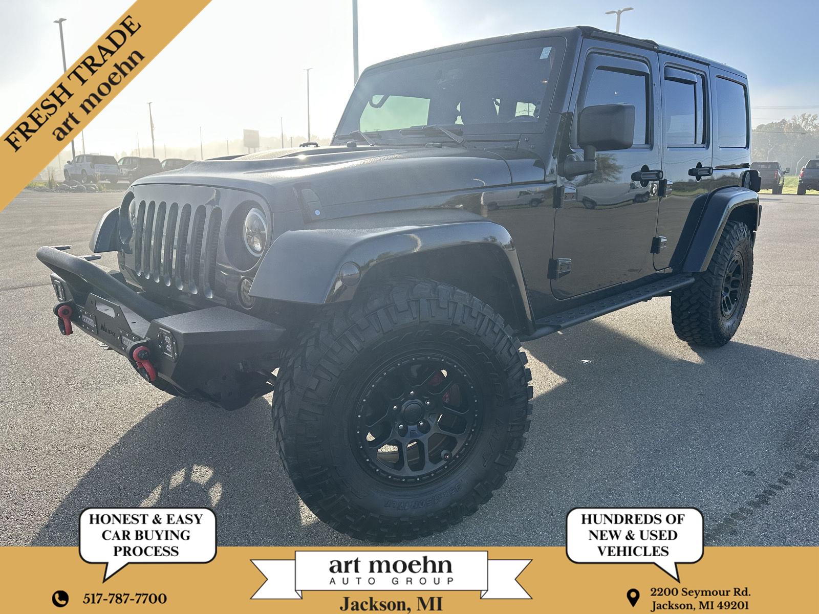 Black Clearcoat 2018 Jeep Wrangler SUV / Crossover Four-Wheel Drive 5-Speed Automatic