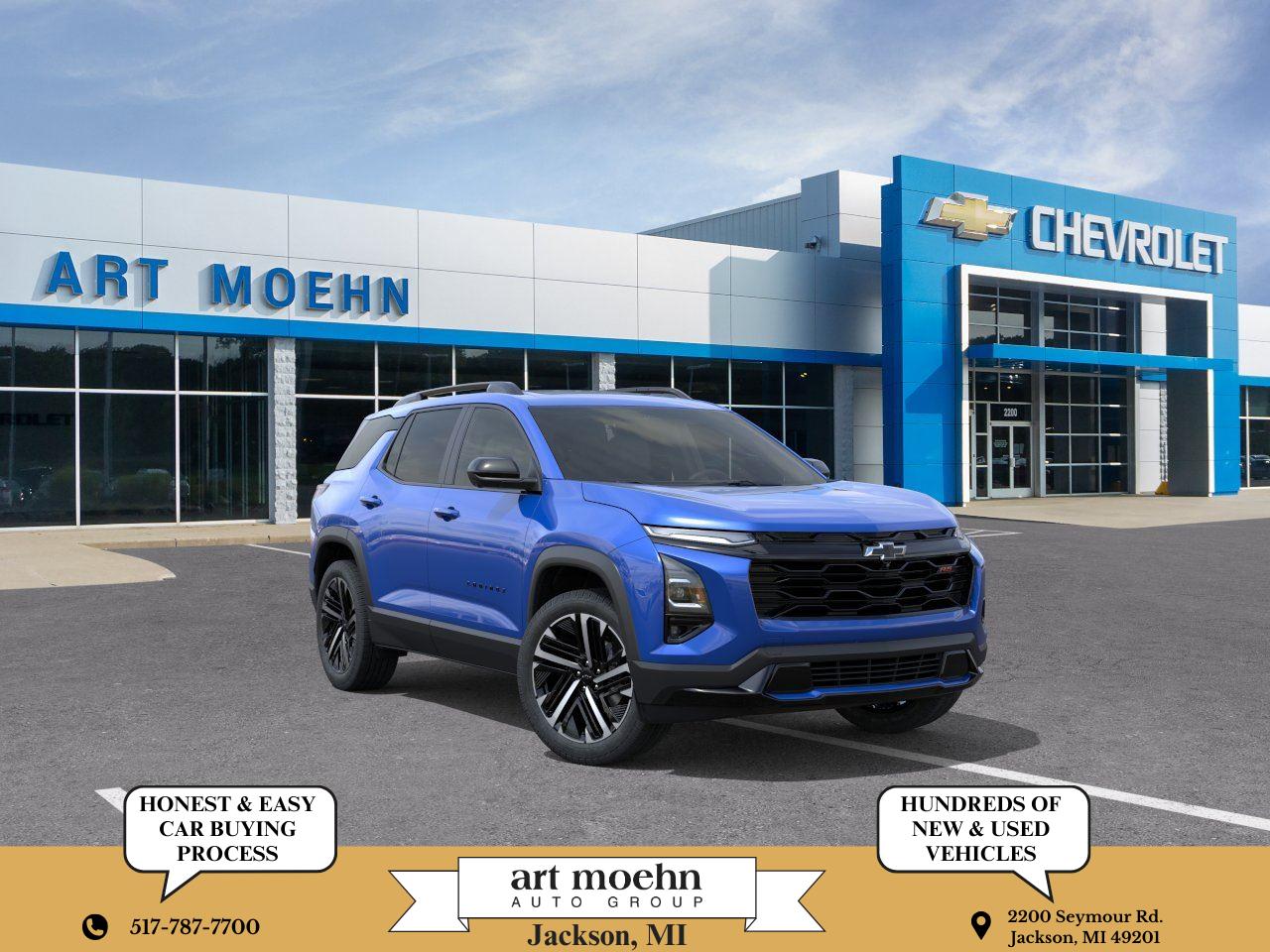 Reef Blue Metallic 2026 Chevrolet Equinox SUV / Crossover Four-Wheel Drive 8-Speed Automatic