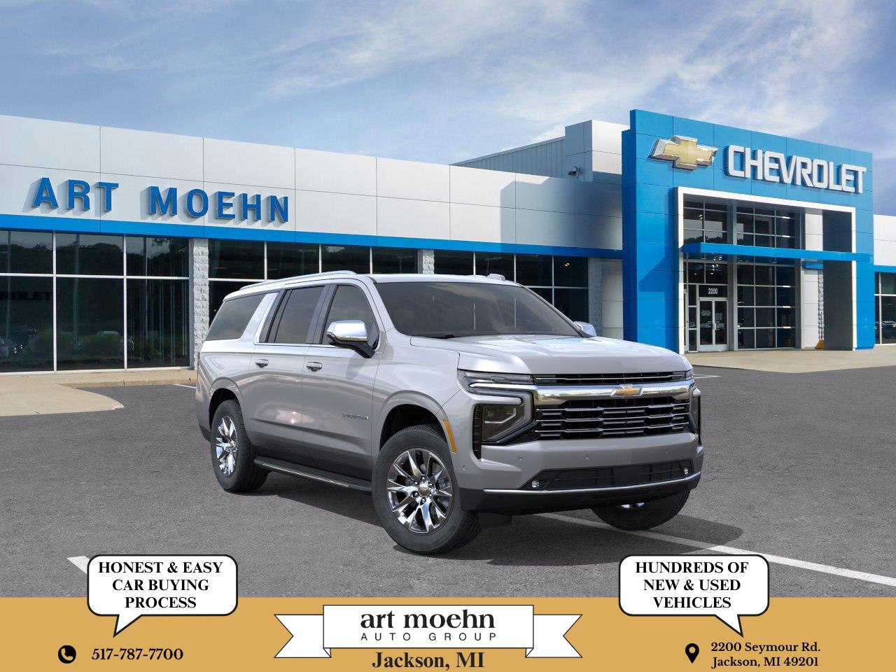 Sterling Gray Metallic 2026 Chevrolet Suburban SUV / Crossover Four-Wheel Drive Automatic