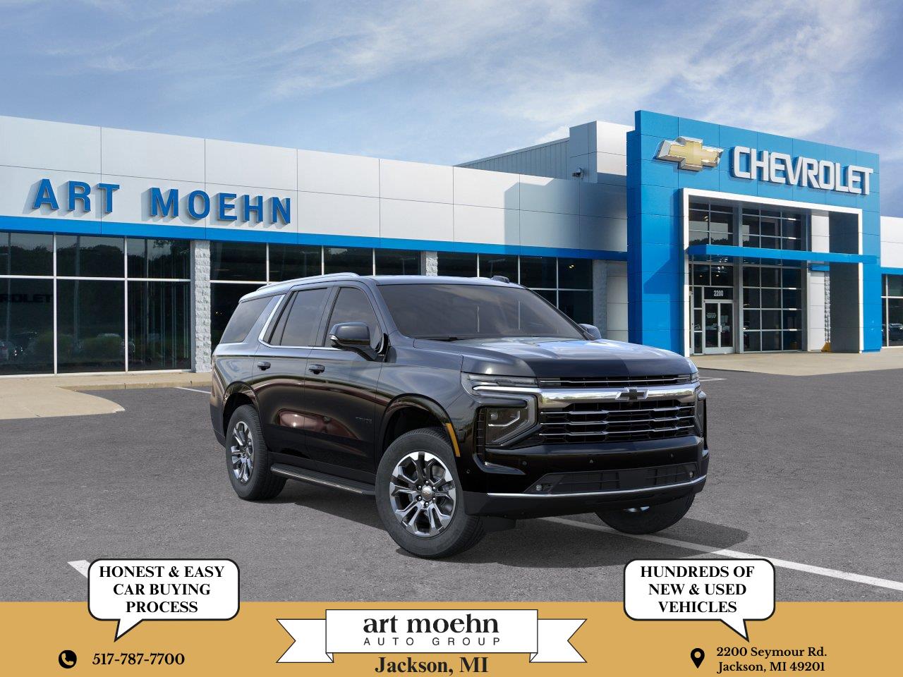 Black 2026 Chevrolet Tahoe SUV / Crossover Four-Wheel Drive Automatic