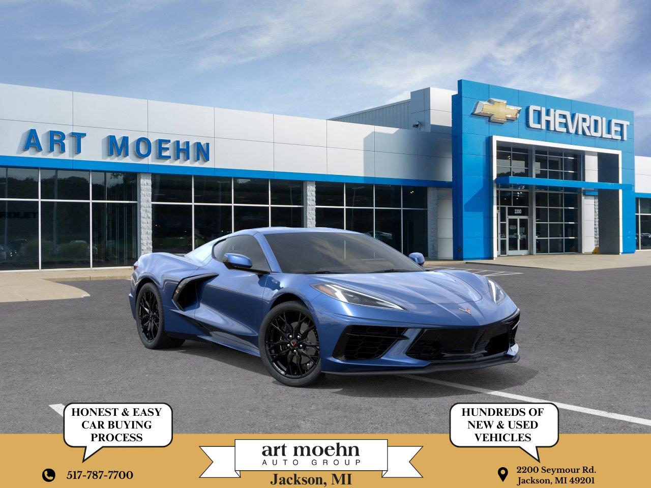 Admiral Blue Metallic 2027 Chevrolet Corvette Coupe Rear-Wheel Drive 8-Speed Dual Clutch