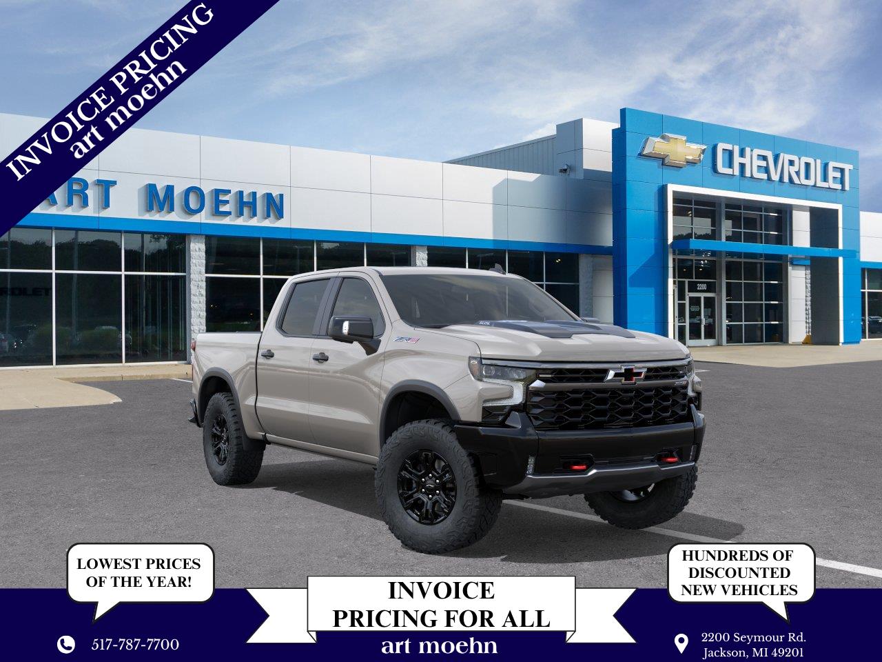 White Sands 2026 Chevrolet Silverado 1500 Pickup Truck Four-Wheel Drive Automatic