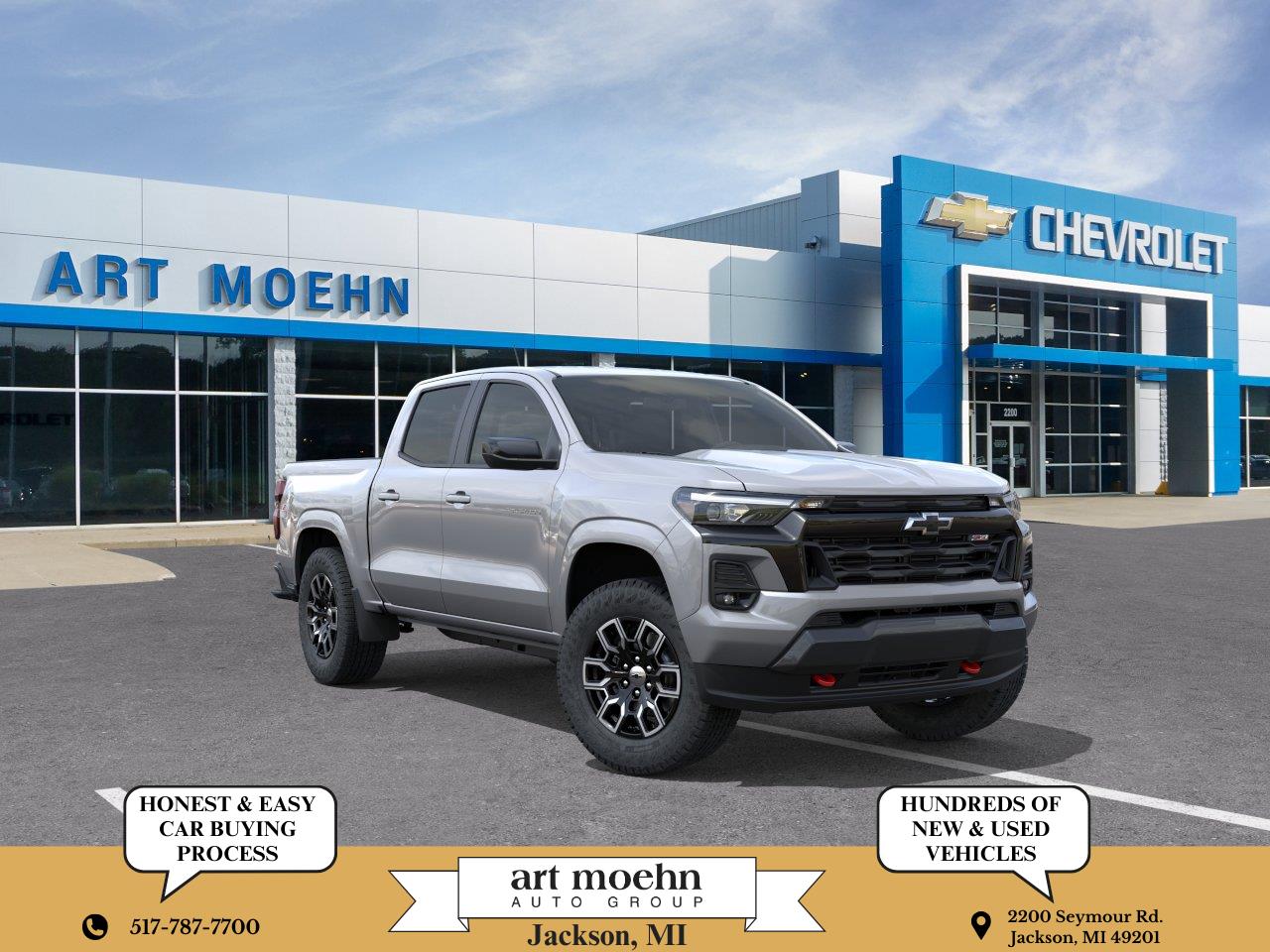 Sterling Gray Metallic 2026 Chevrolet Colorado Pickup Truck Four-Wheel Drive 8-Speed Automatic