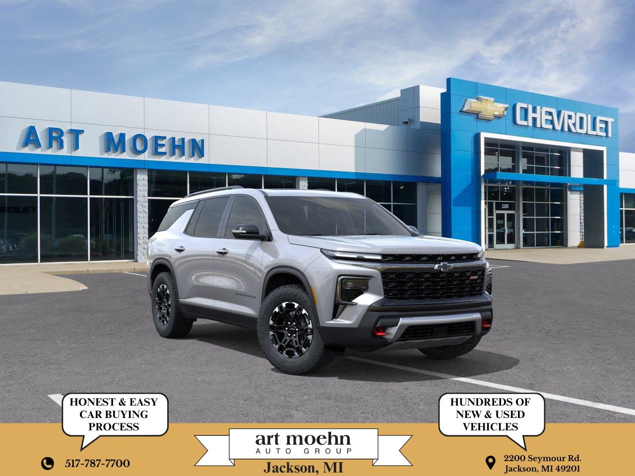 Sterling Gray Metallic 2027 Chevrolet Traverse SUV / Crossover Four-Wheel Drive 8-Speed Automatic