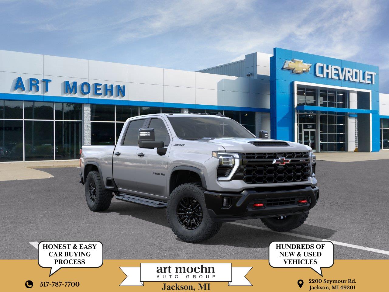 Sterling Gray Metallic 2026 Chevrolet Silverado 2500HD Pickup Truck Four-Wheel Drive Automatic