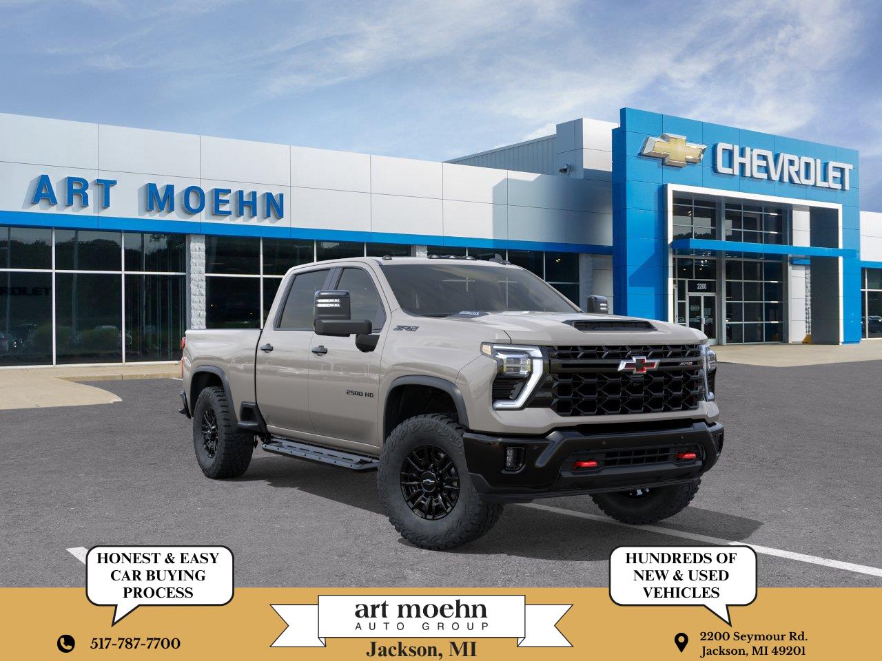 White Sands 2026 Chevrolet Silverado 2500HD Pickup Truck Four-Wheel Drive Automatic
