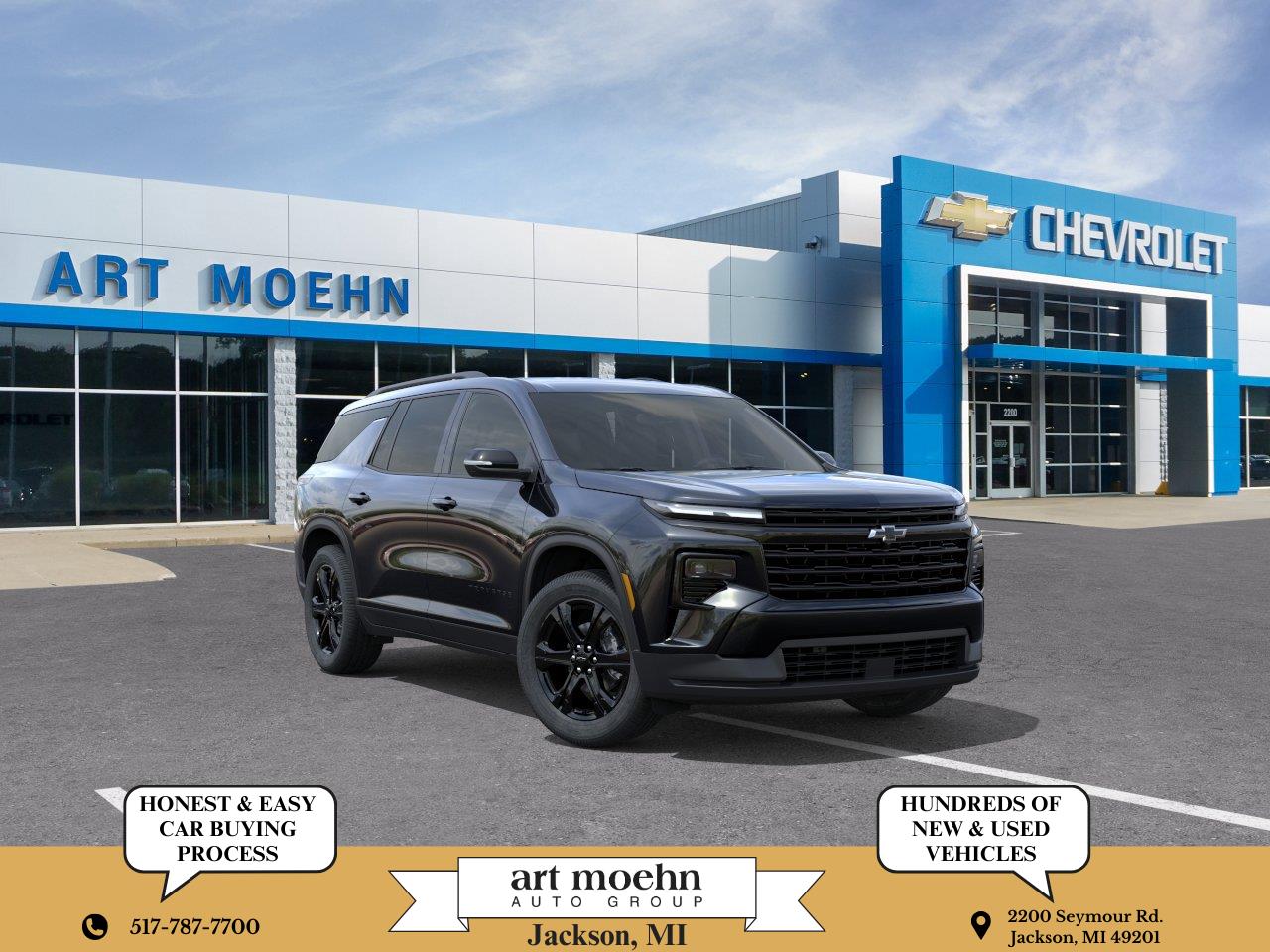 Mosaic Black Metallic 2027 Chevrolet Traverse SUV / Crossover Four-Wheel Drive 8-Speed Automatic