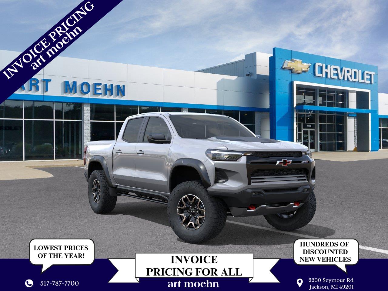 Sterling Gray Metallic 2026 Chevrolet Colorado Pickup Truck Four-Wheel Drive 8-Speed Automatic