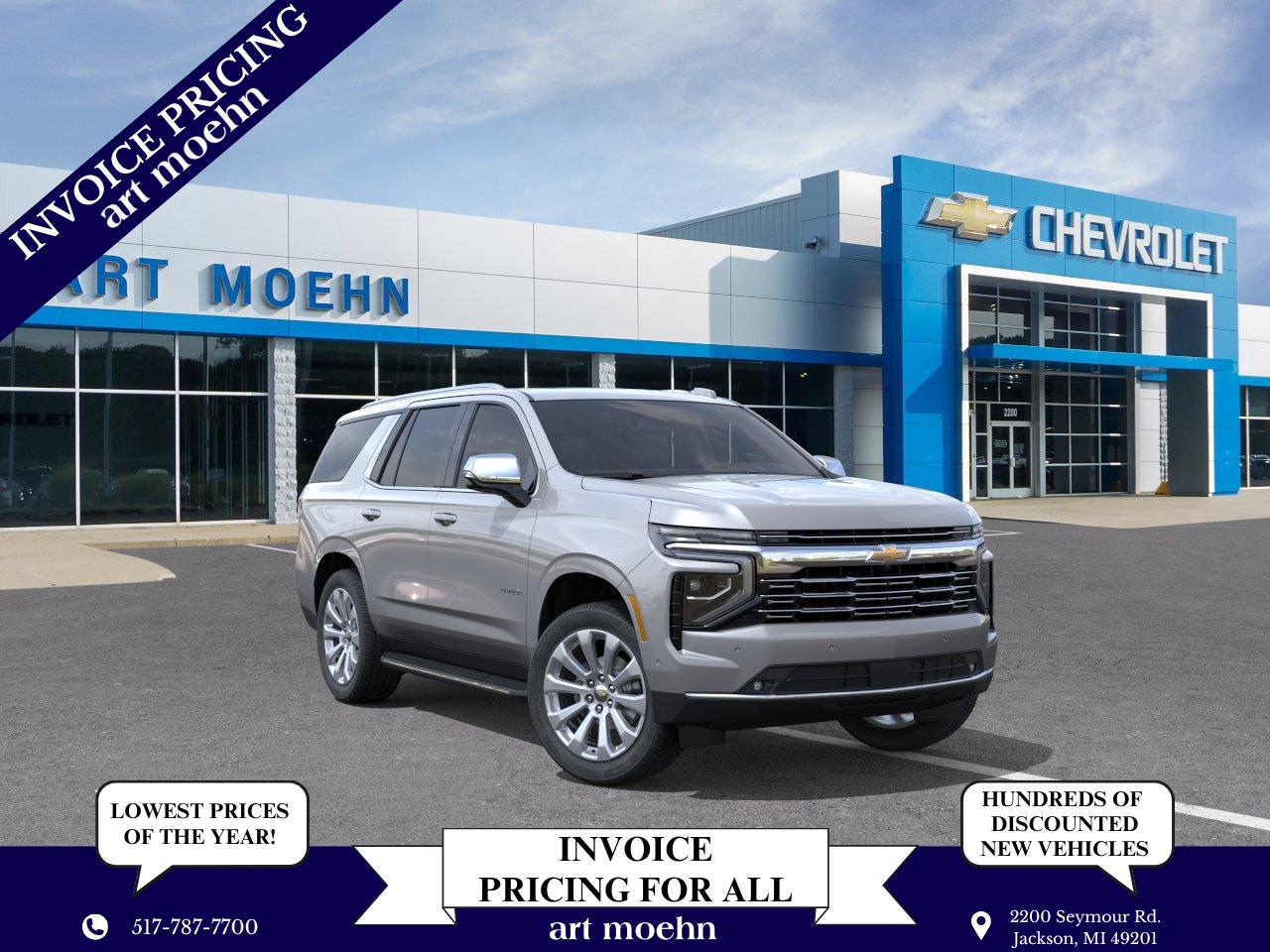Sterling Gray Metallic 2026 Chevrolet Tahoe SUV / Crossover Four-Wheel Drive Automatic