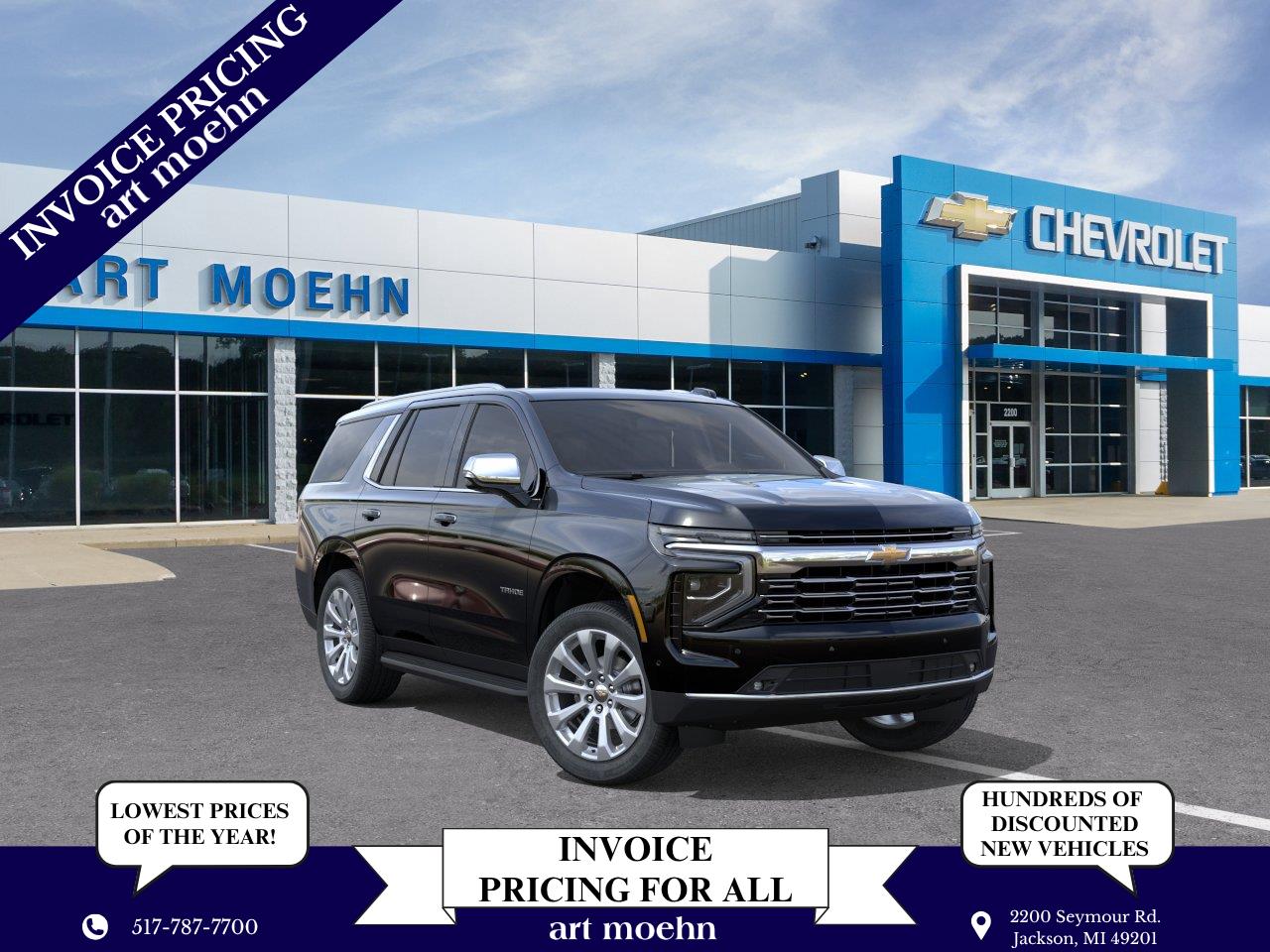 Black 2027 Chevrolet Tahoe SUV / Crossover Four-Wheel Drive Automatic