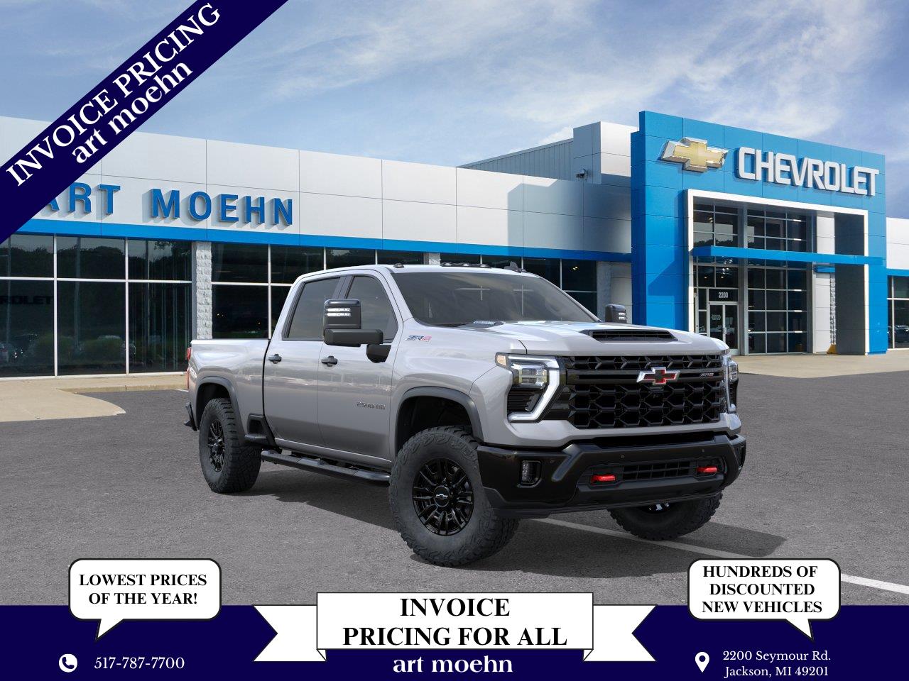 Sterling Gray Metallic 2026 Chevrolet Silverado 2500HD Pickup Truck Four-Wheel Drive Automatic