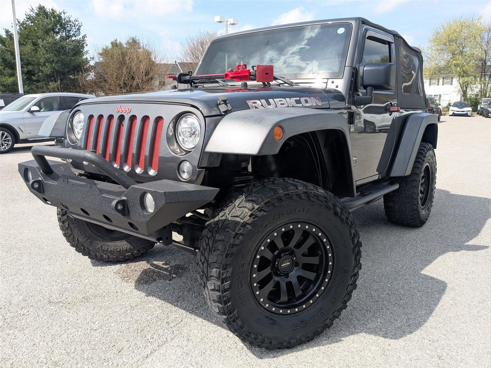 Gray (Granite Crystal Metallic Clearcoat) 2018 Jeep Wrangler JK Rubicon 4WD SUV / Crossover Four-Wheel Drive 5-Speed Automatic