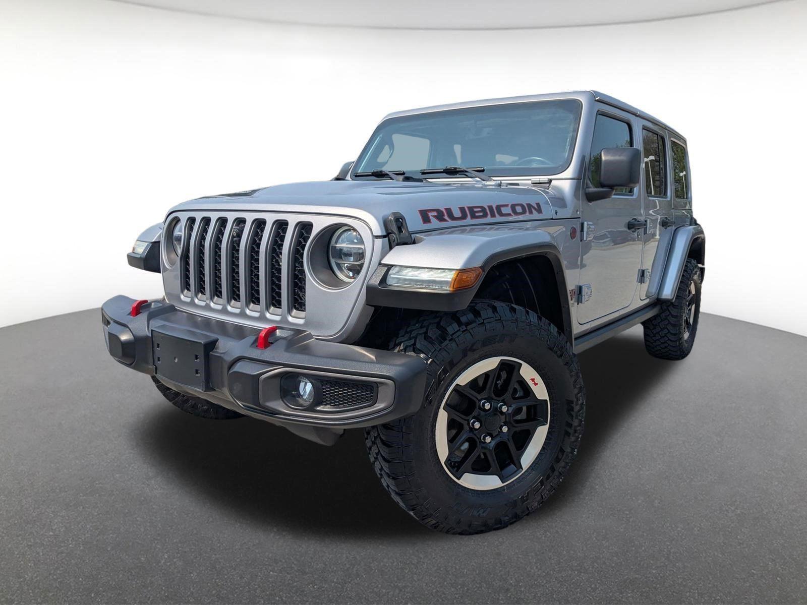 Billet Silver Metallic Clearcoat 2021 Jeep Wrangler Unlimited Rubicon 4WD SUV / Crossover Four-Wheel Drive 8-Speed Automatic