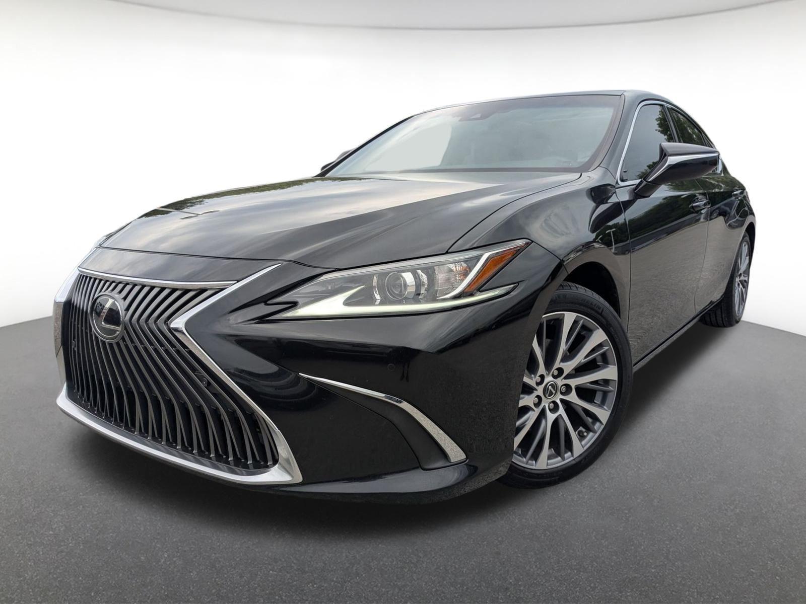 Black (Caviar) 2021 Lexus ES 350 FWD Sedan Front-Wheel Drive Automatic