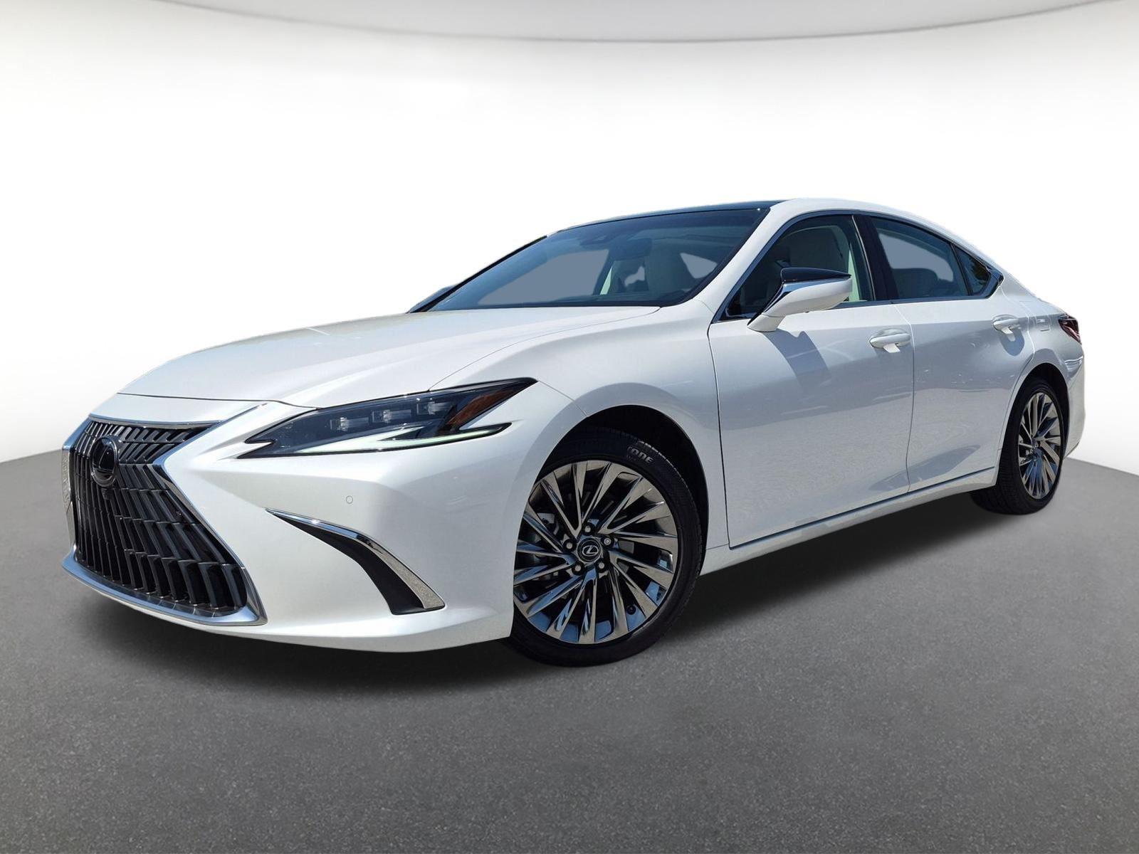 Eminent White Pearl 2025 Lexus ES 350 Ultra Luxury FWD Sedan Front-Wheel Drive Automatic