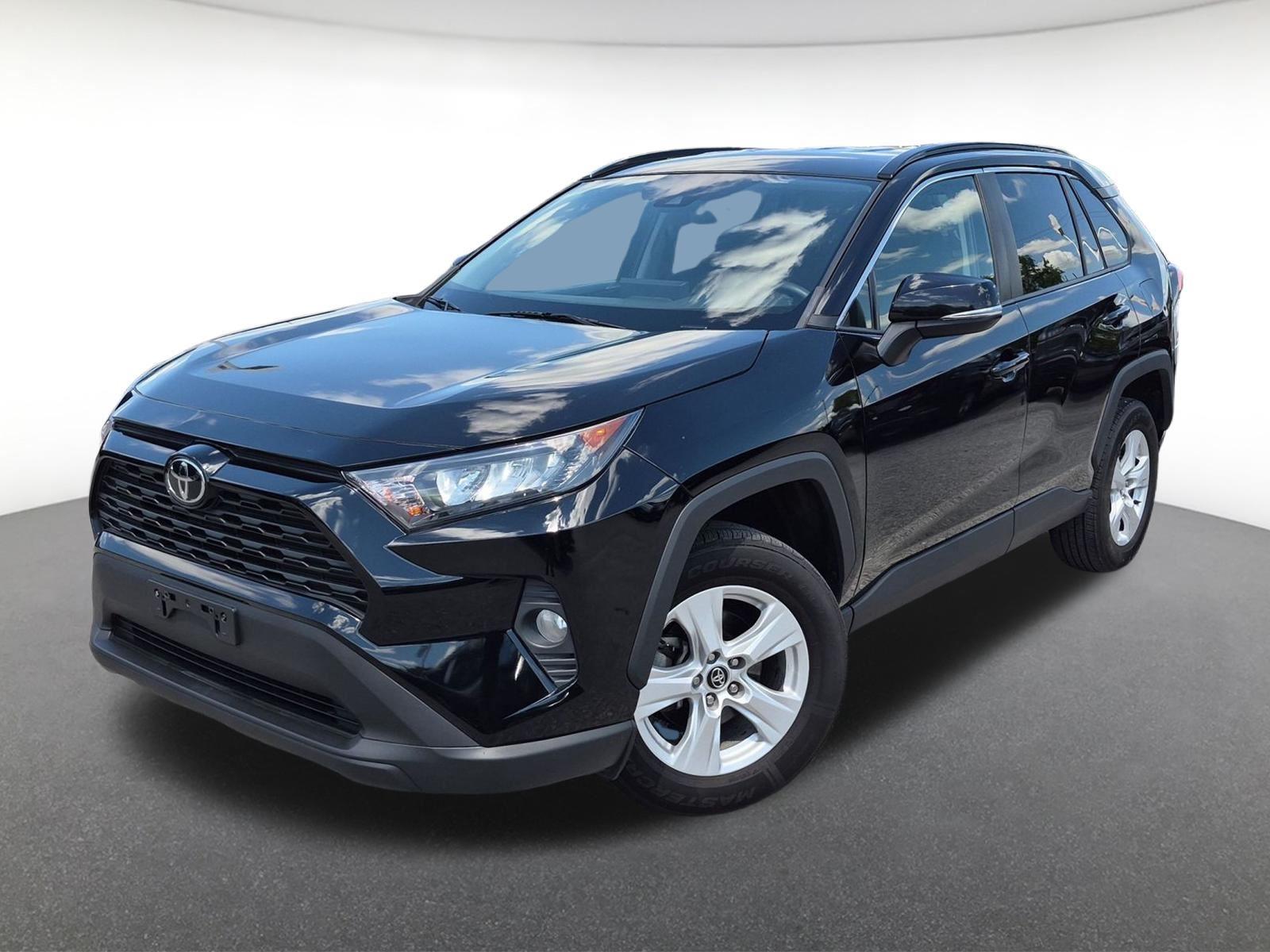 Black 2021 Toyota RAV4 SUV / Crossover Front-Wheel Drive 8-Speed Automatic
