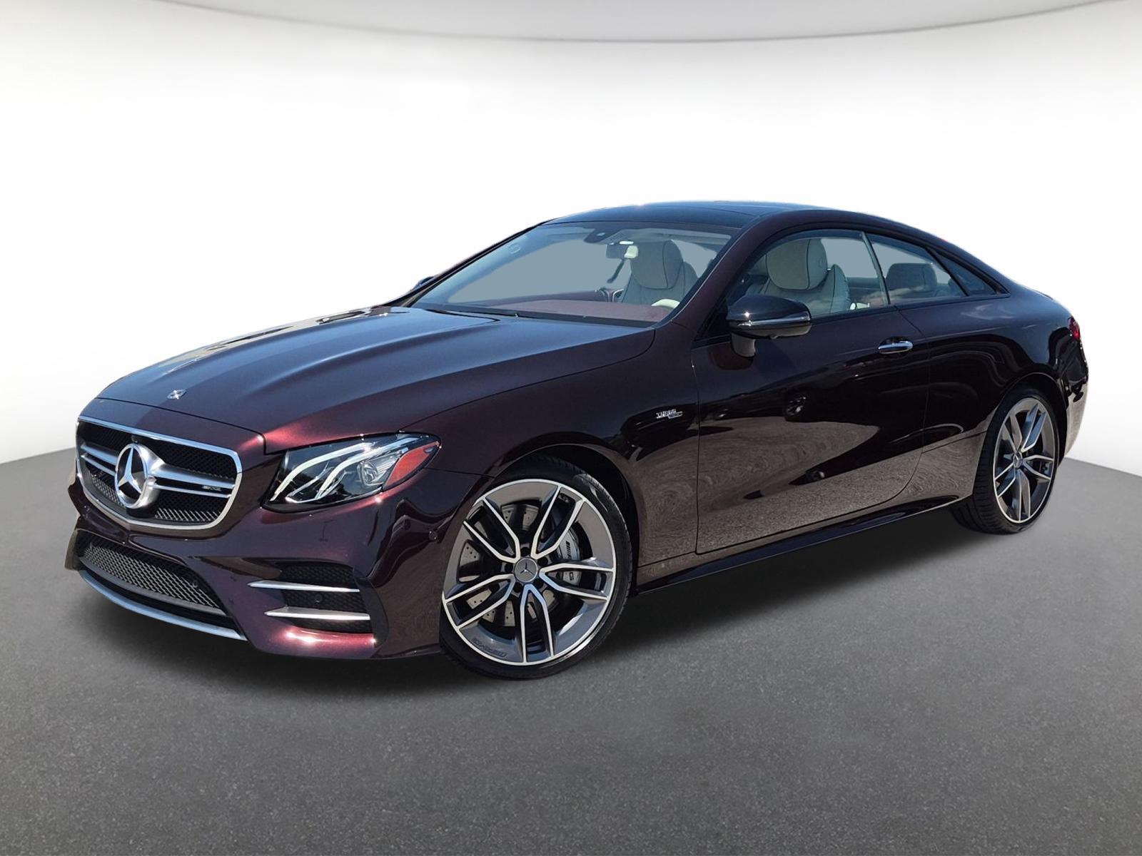 Rubellite Red Metallic 2020 Mercedes-Benz E-Class Coupe All-Wheel Drive Automatic