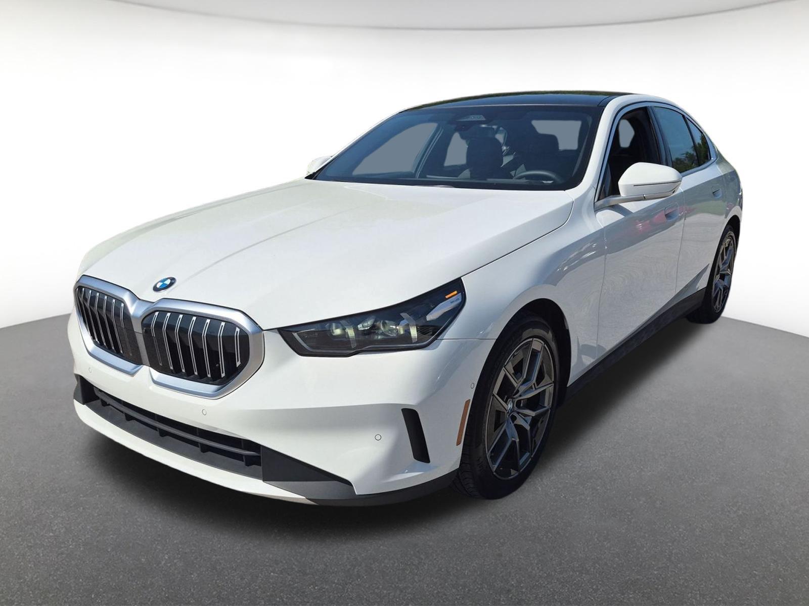 White 2026 BMW 5 Series Sedan Rear-Wheel Drive Automatic