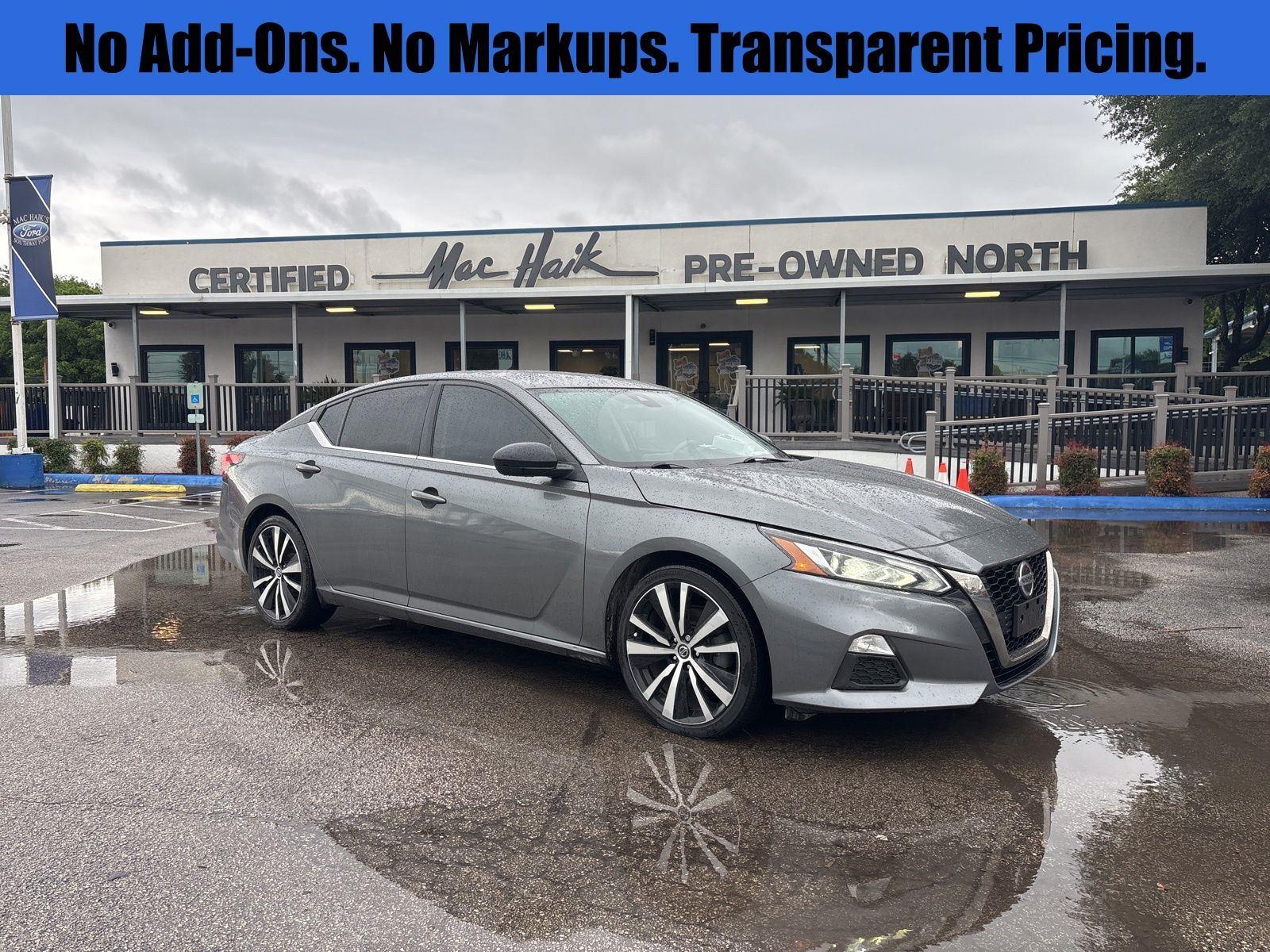 Gray (Gun Metallic) 2022 Nissan Altima 2.5 SR FWD Sedan Front-Wheel Drive Continuously Variable Transmission