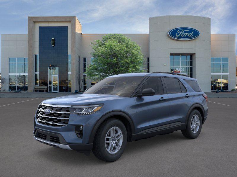 Vapor Blue Metallic 2026 Ford Explorer SUV / Crossover Rear-Wheel Drive Automatic