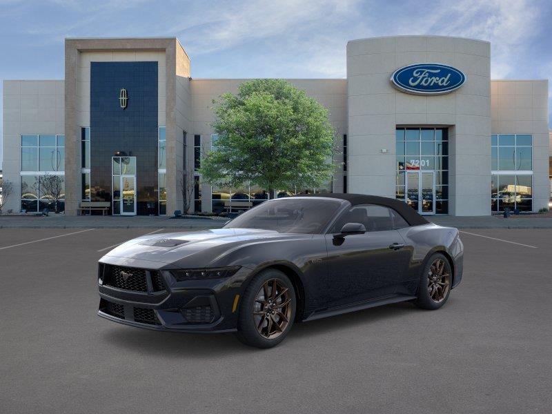 Shadow Black 2026 Ford Mustang Convertible Rear-Wheel Drive Automatic