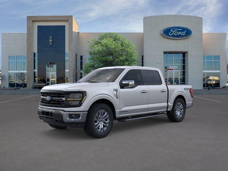 Iconic Silver 2026 Ford F-150 Pickup Truck Four-Wheel Drive Automatic
