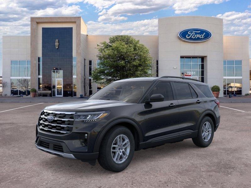 Agate Black 2026 Ford Explorer SUV / Crossover Rear-Wheel Drive Automatic