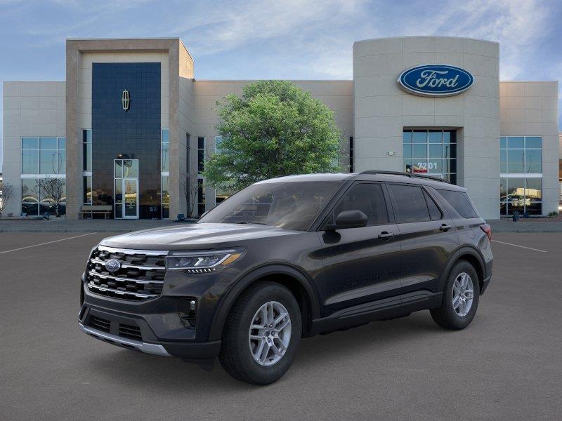 Agate Black 2026 Ford Explorer SUV / Crossover Rear-Wheel Drive Automatic