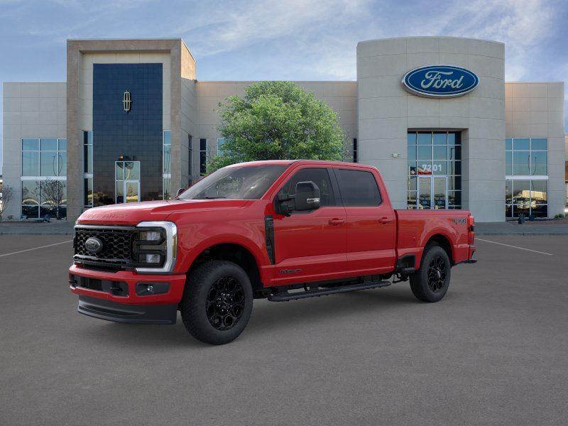 Race Red 2026 Ford F-250 Super Duty Pickup Truck Four-Wheel Drive Automatic