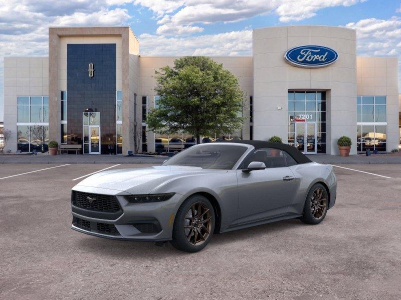 Carbonized Gray 2026 Ford Mustang Convertible Rear-Wheel Drive Automatic