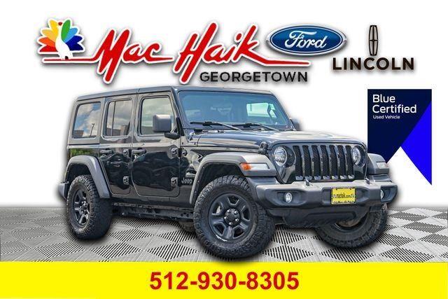 Black Clearcoat 2022 Jeep Wrangler SUV / Crossover Four-Wheel Drive 8-Speed Automatic