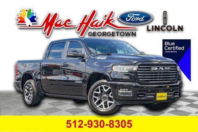 Diamond Black Crystal Pearlcoat 2025 RAM 1500 Pickup Truck Four-Wheel Drive 8-Speed Automatic